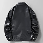 Crispin Leather Zip Jacket