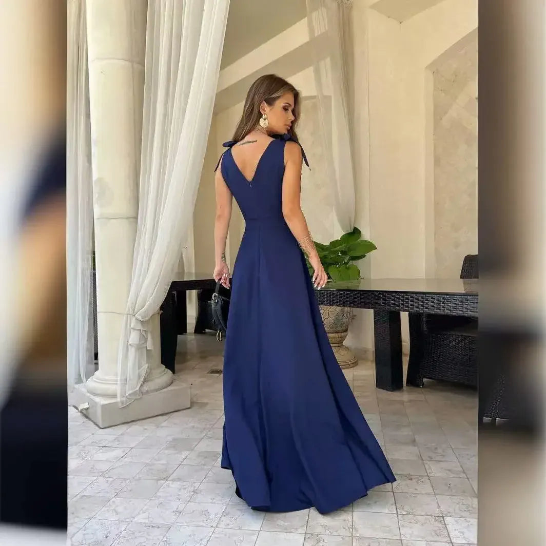 Valeria Elegant Off-Shoulder Dress