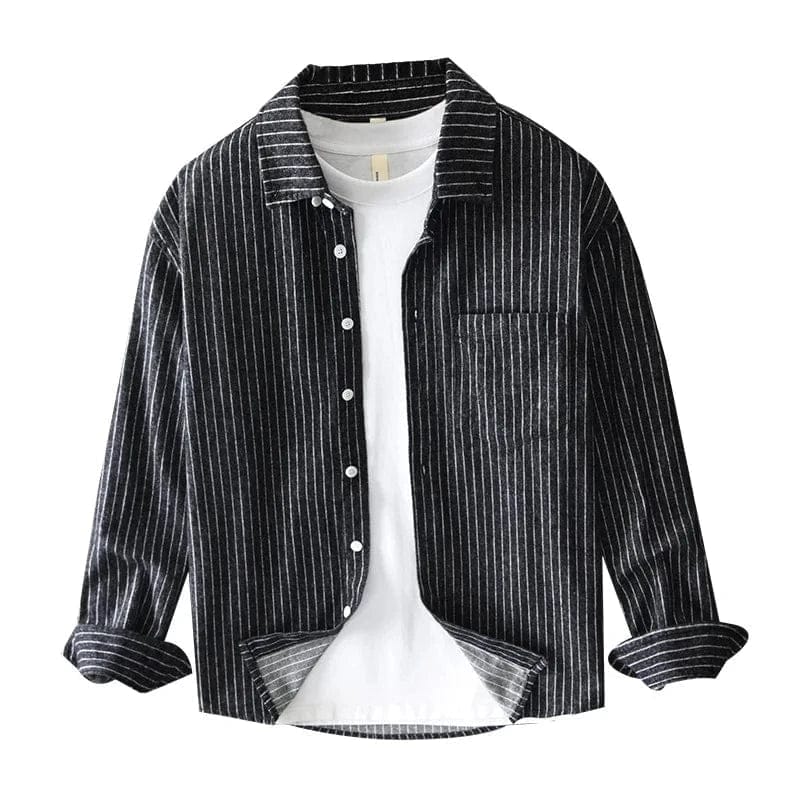 Andrew Ellis 100% Cotton Striped Shirt