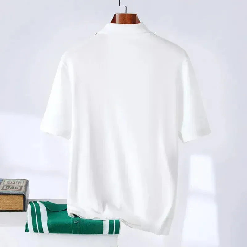 Lauren Haverford - Striped Polo Shirt