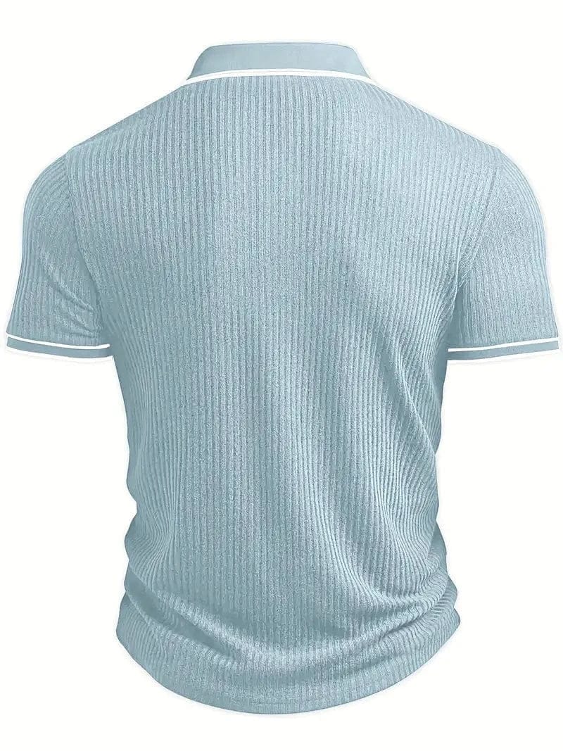 Lauren Ortis - Elegant Short Sleeve Polo Shirt