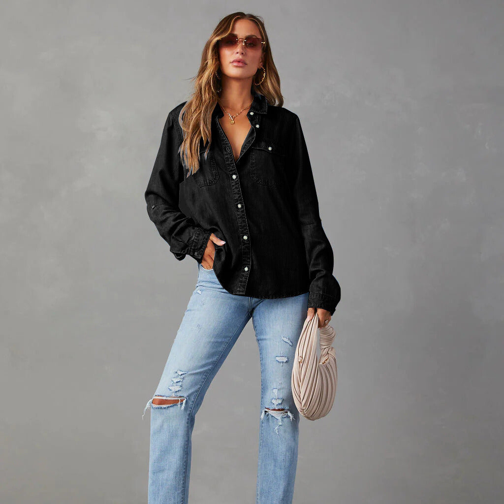 Bluewind Denim Button-Up