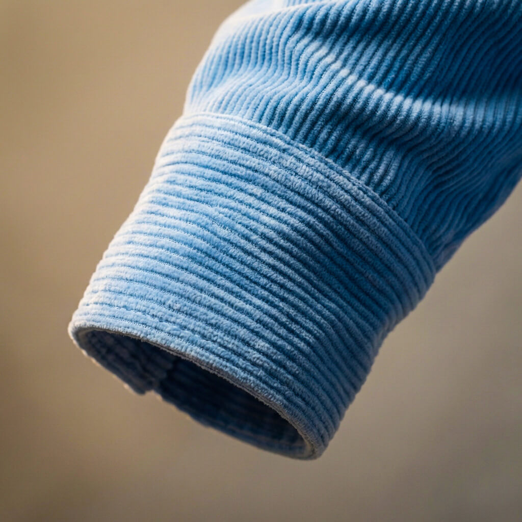 Gents Corduroy Long Sleeve Polo