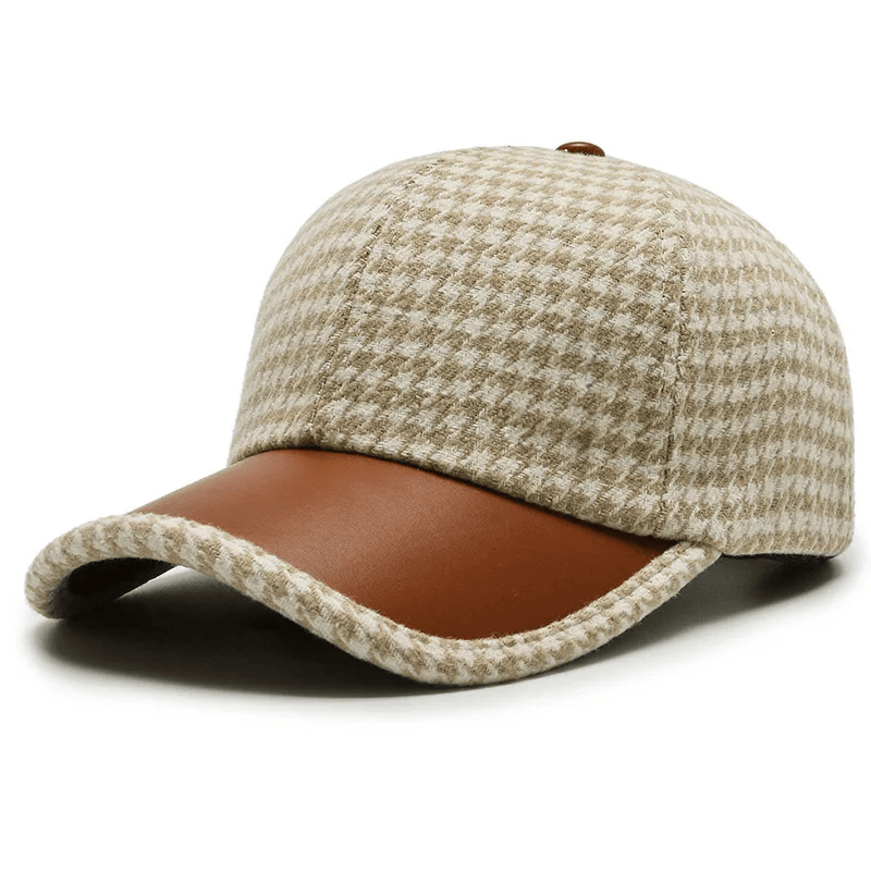 Haverford Leather Cap