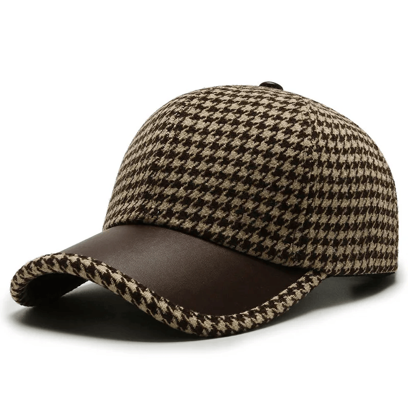 Haverford Leather Cap