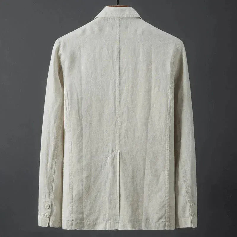 Luigi Enrico Luxe Linen Jacket