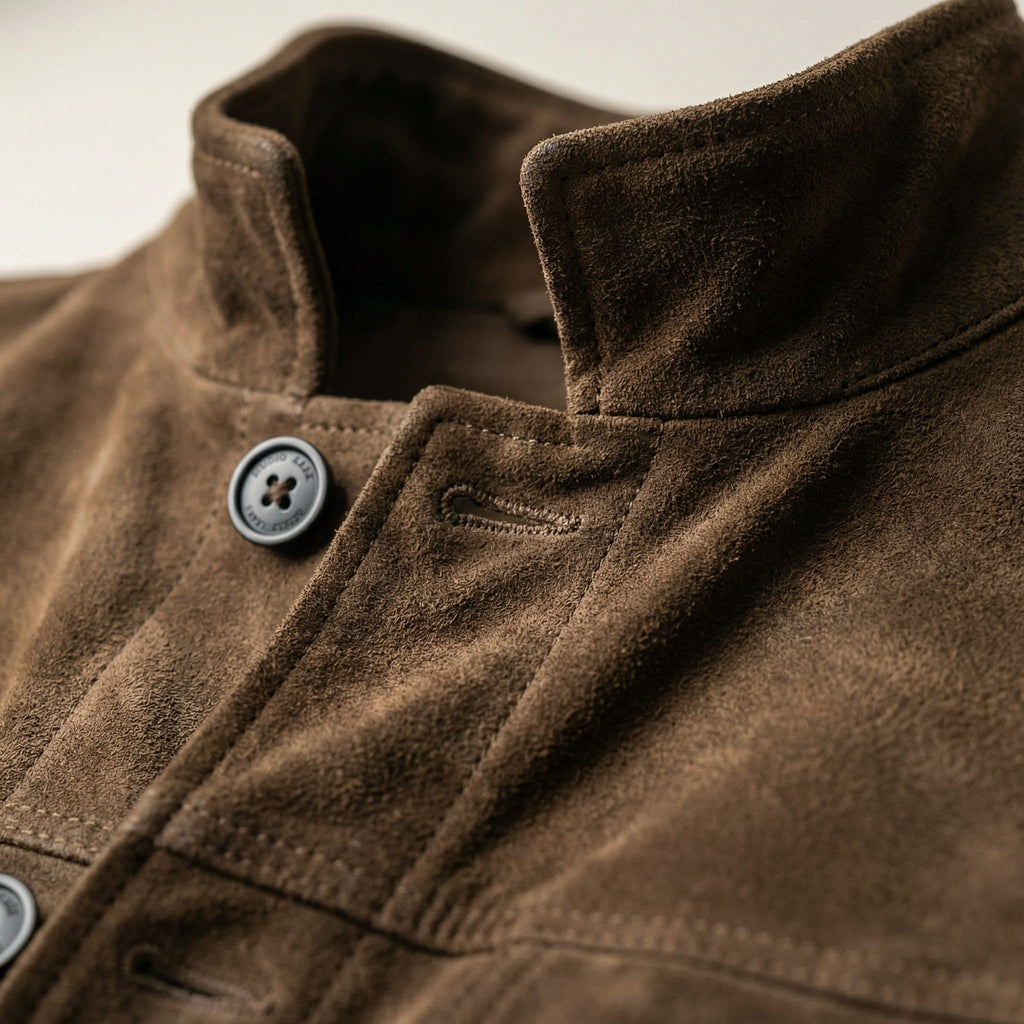 Beckham Suede Field Jacket