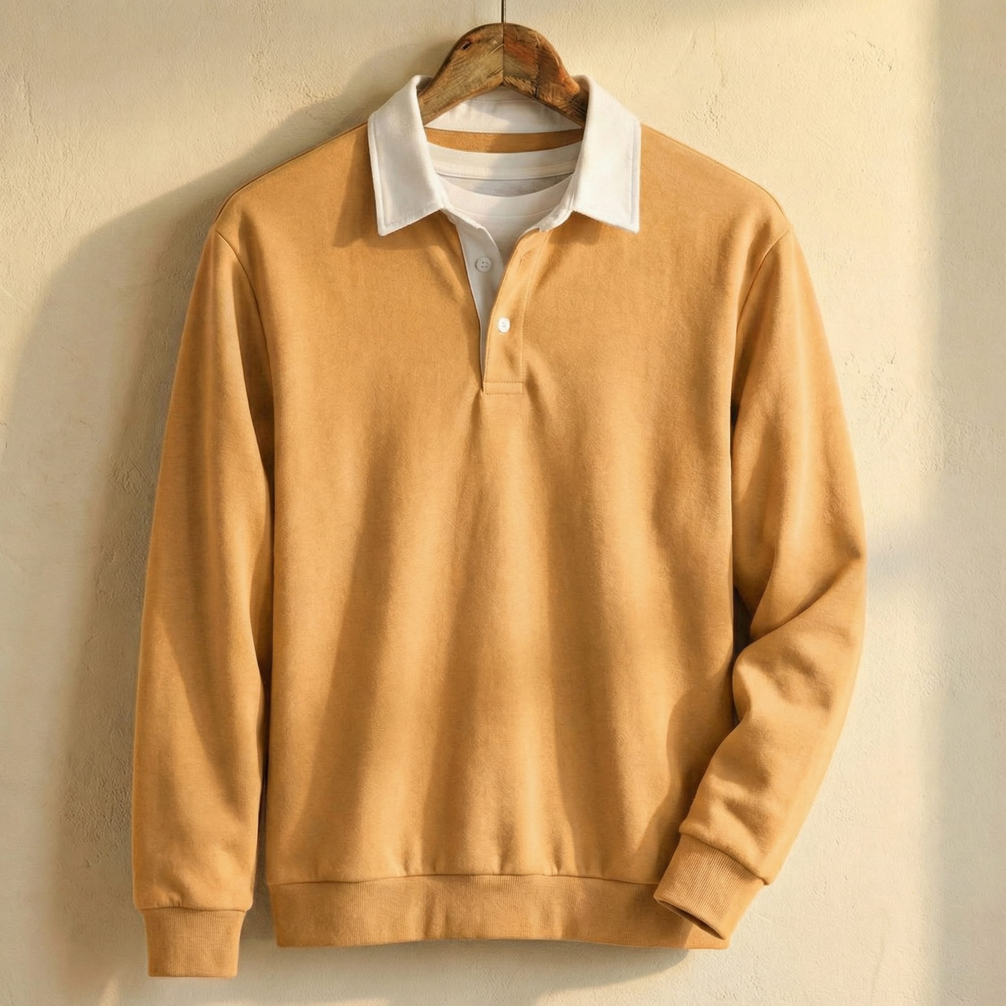 Jack Lauren Cotton Collared Sweatshirt