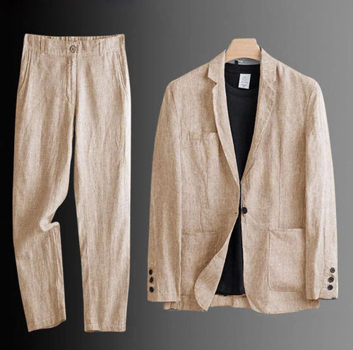 Enzo Linen Suit