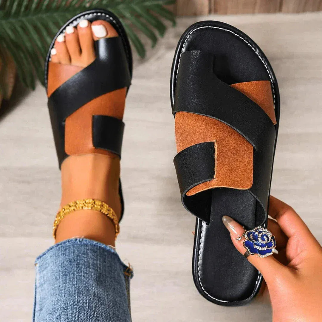 Lena Two-Toe Slippers