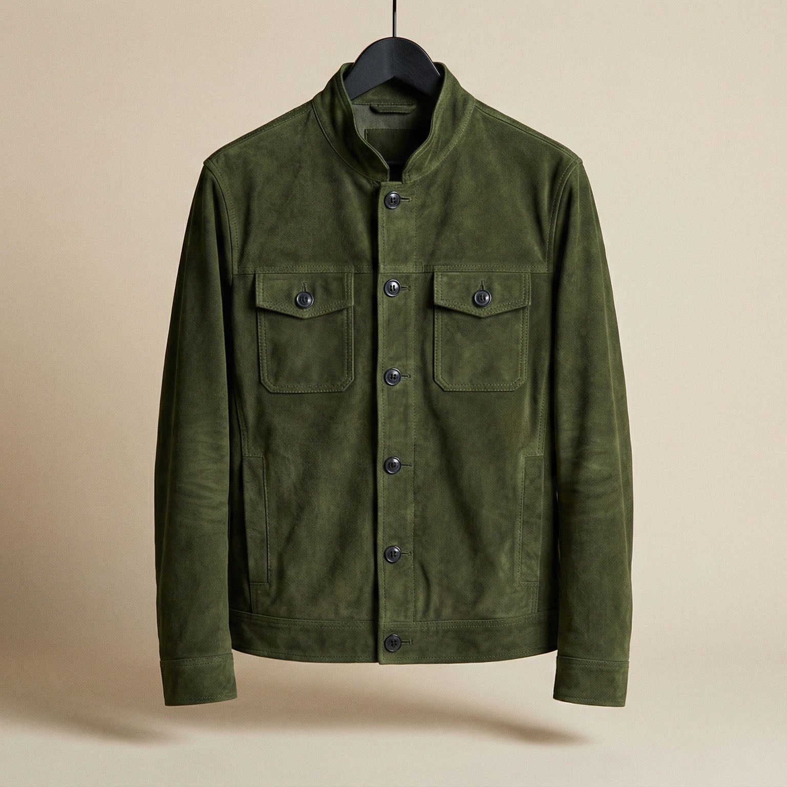 Beckham Suede Field Jacket